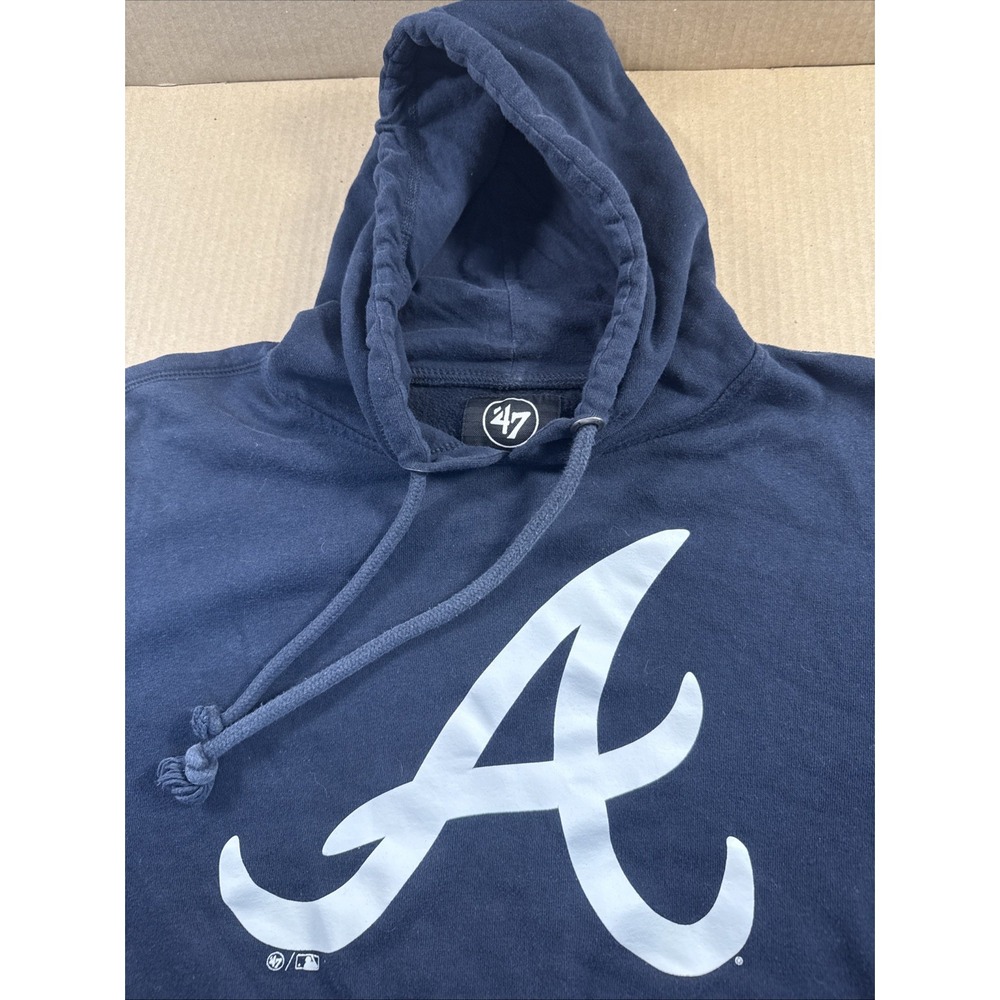 MLB ATLANTA BRAVES 47' HOODIE SIZE LARGE